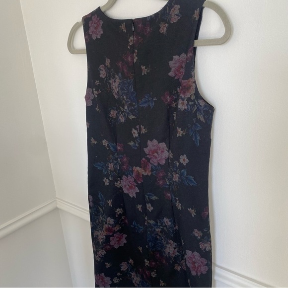 MARIO Serrani Knee Length Shift Floral Dress Medium - Picture 8 of 8
